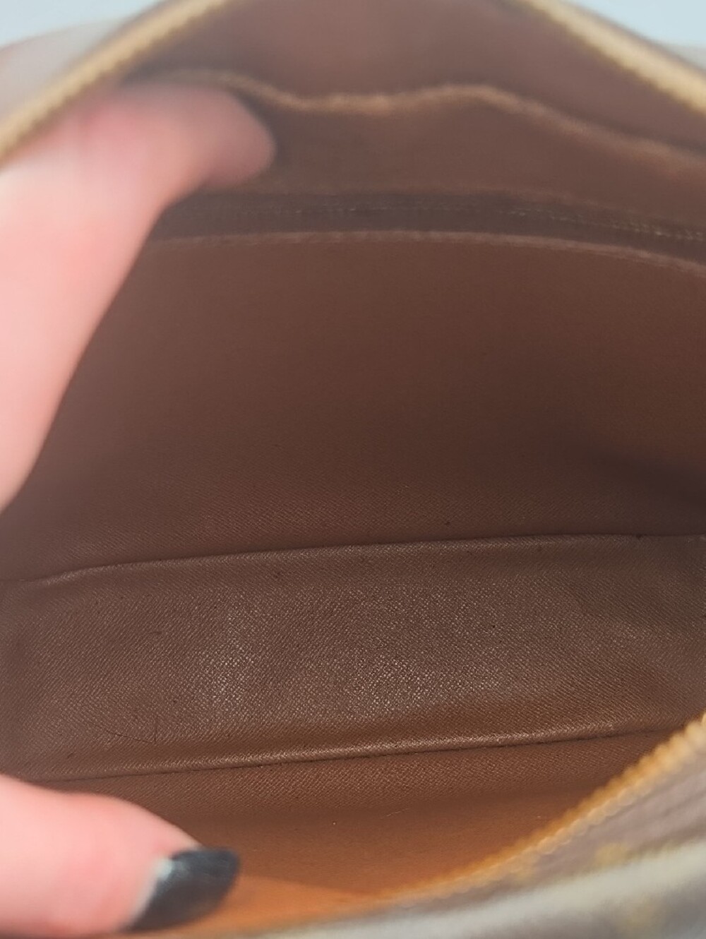 Louis Vuitton Brown Monogram Nil 28 Medium Messenger Unisex Bag COA(VERY GOOD)✨️ - Picture 10 of 16
